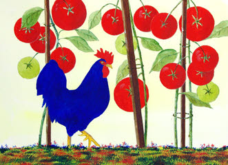 Chicken and Tomatoes Fantasy