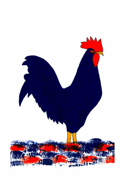 Blue Cockerel